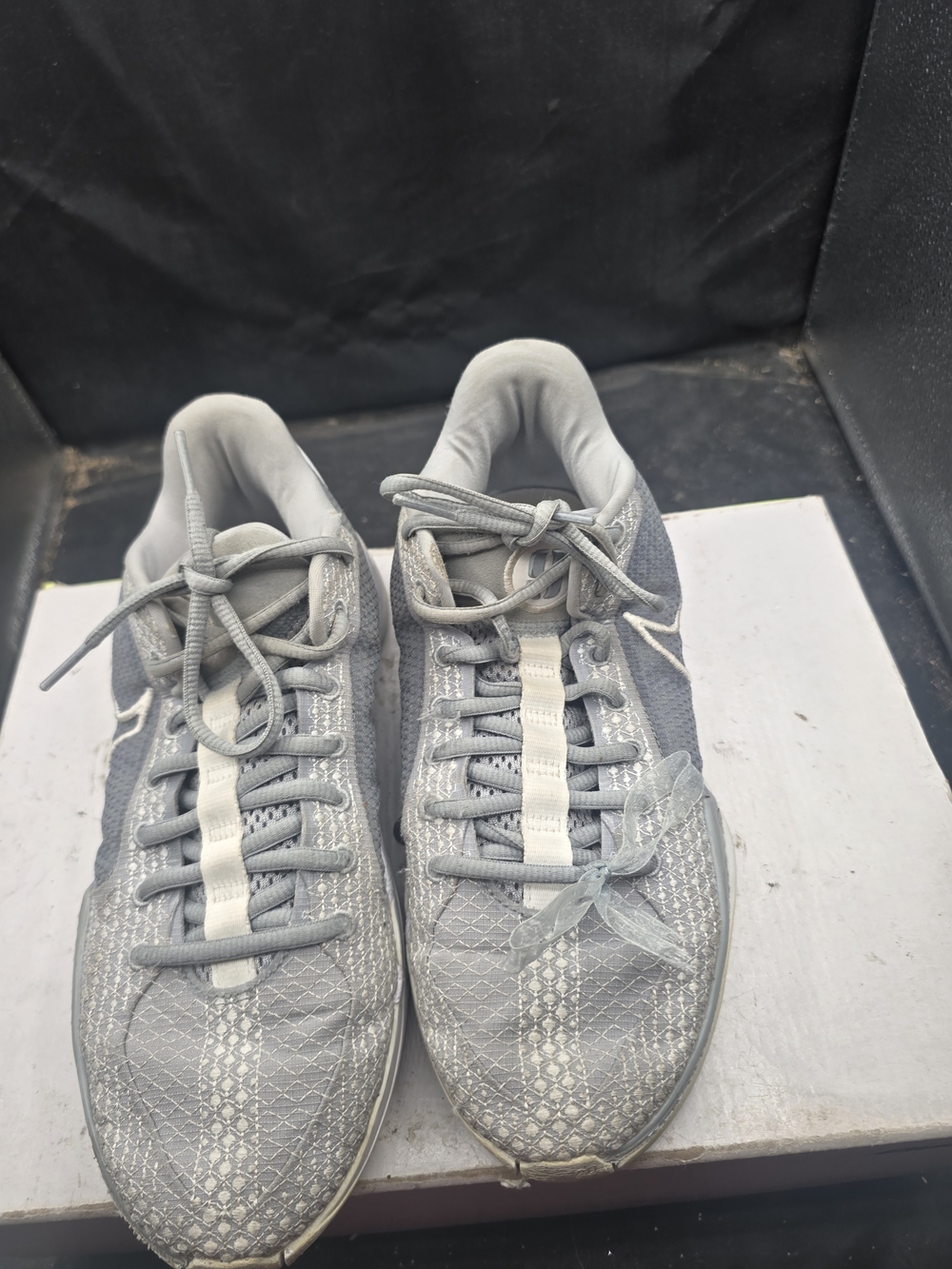 Nike Men's Light Gray Running Sneakers